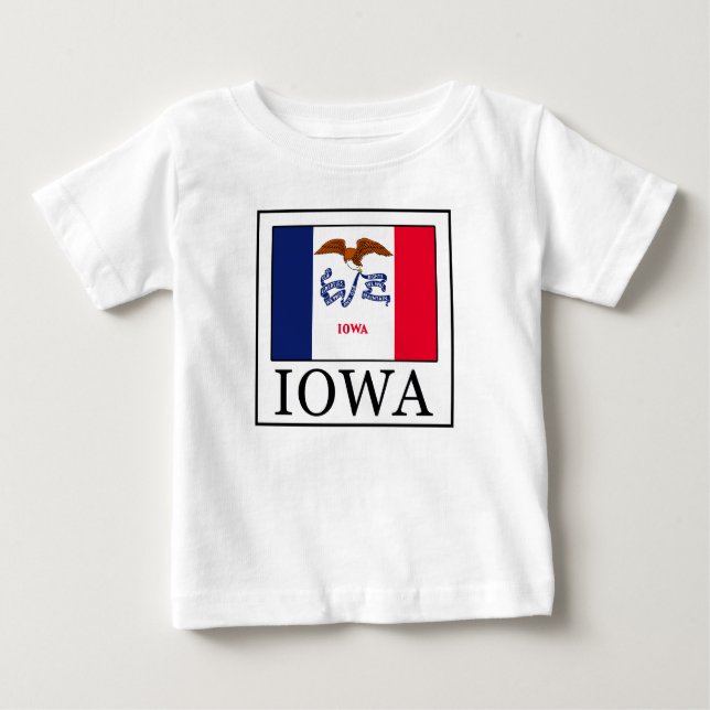 Camiseta De Bebé Iowa (Anverso)