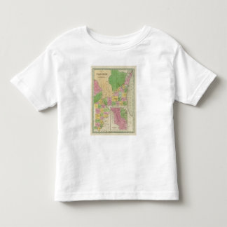 Camiseta De Bebé Iowa y Wisconsin