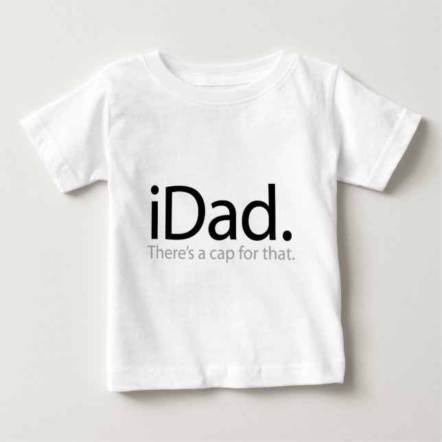 Camiseta De Bebé iPapá (Anverso)