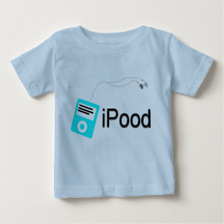 Camiseta De Bebé ipood-azul