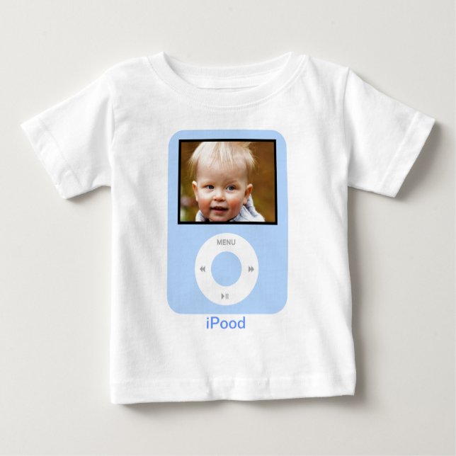 Camiseta De Bebé iPood con foto (Anverso)