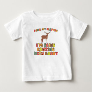 Camiseta De Bebé Ir a cazar con papá