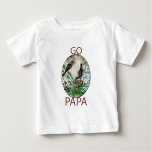 Camiseta De Bebé Ir a papá