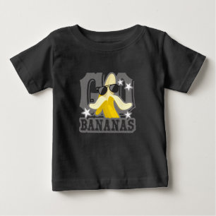Camiseta De Bebé Ir bananas