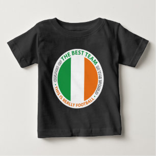 Camiseta De Bebé Ireland Irlanda Art Shield