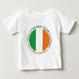 Camiseta De Bebé Ireland Irlanda Art Shield