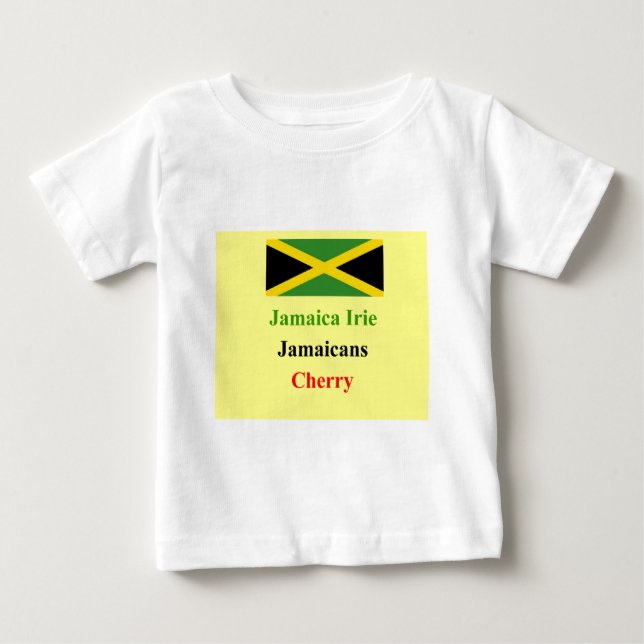Camiseta De Bebé Irie de Jamaica (Anverso)
