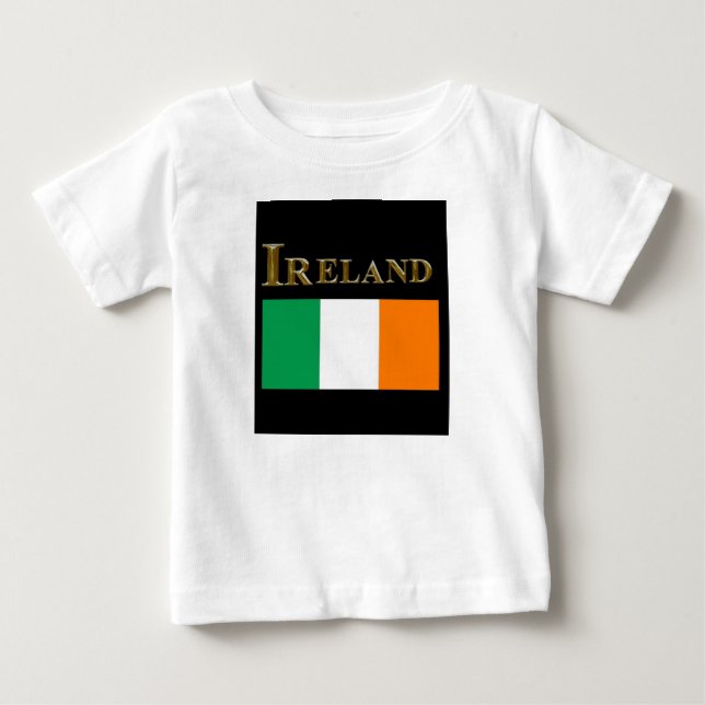 CAMISETA DE BEBÉ IRLANDA (Anverso)