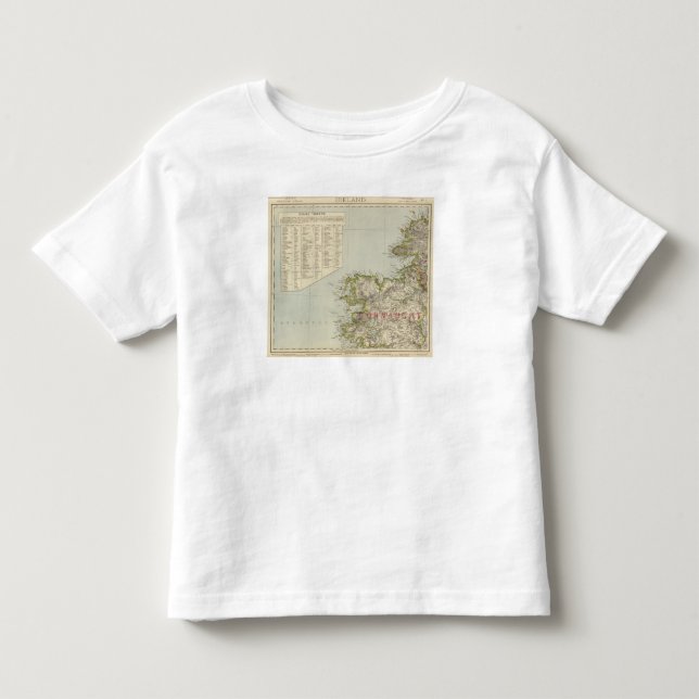 Camiseta De Bebé Irlanda del noroeste (Anverso)
