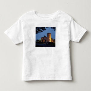 Camiseta De Bebé Irlanda, el castillo de Dromoland iluminado al ano