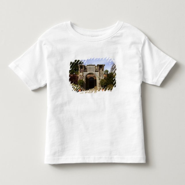 Camiseta De Bebé Irlanda, el jardín amurallado del castillo de Drom (Anverso)