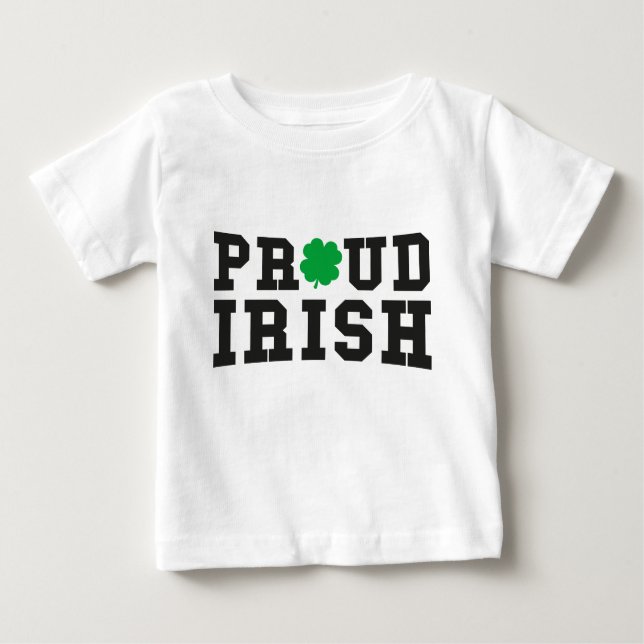 Camiseta De Bebé Irlandés orgulloso (Anverso)