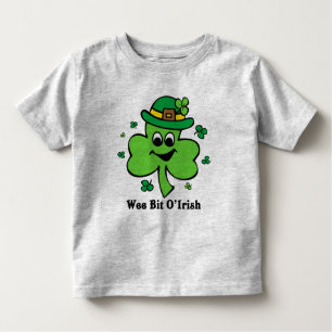 Camiseta De Bebé Irlandés pequenito de O del pedazo