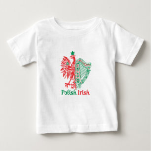 Camiseta De Bebé Irlandés polaco