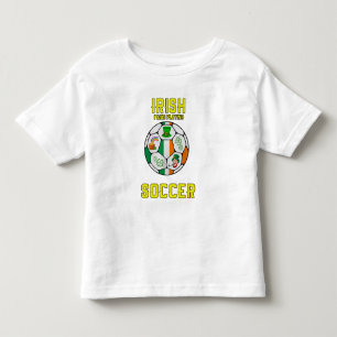 Camiseta De Bebé Irlandés yo jugaba fútbol - Pun irlandés