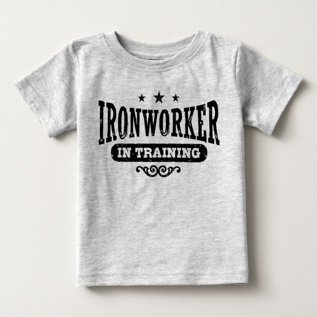Camiseta De Bebé Ironworker En Formación (Anverso)