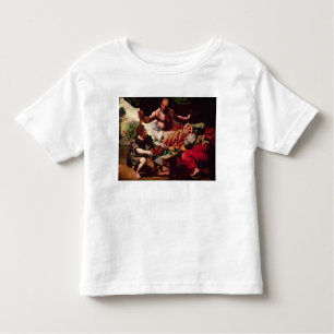 Camiseta De Bebé Isaac que bendice a Jacob