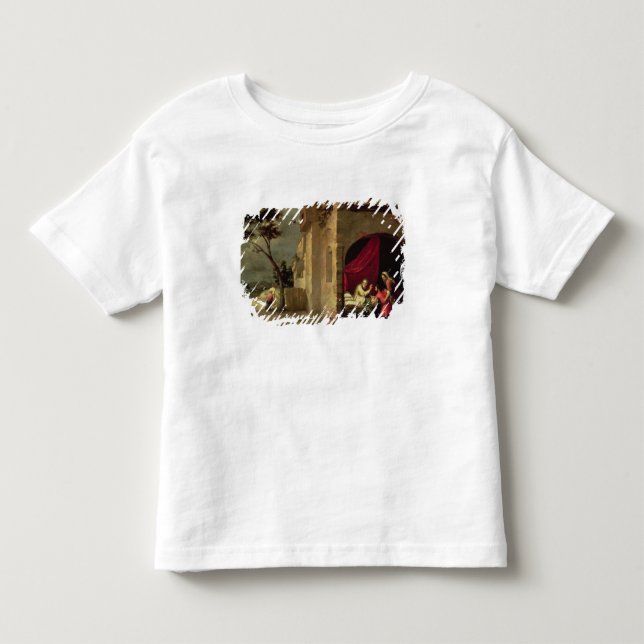 Camiseta De Bebé Isaac que bendice a Jacob (Anverso)
