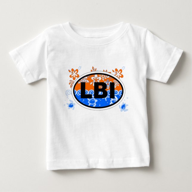 Camiseta De Bebé Isla de Long Beach (Anverso)