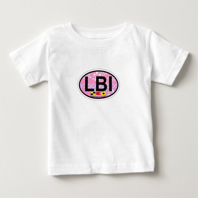 Camiseta De Bebé Isla de Long Beach (Anverso)