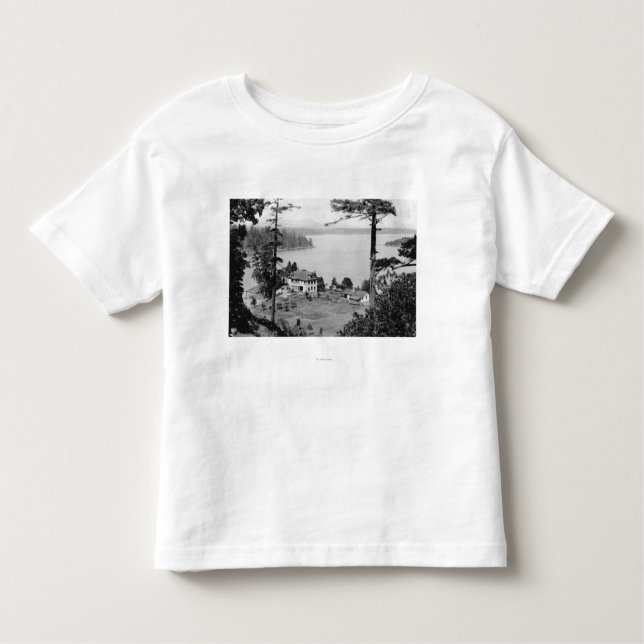 Camiseta De Bebé Isla de San Juan, WAGuam una fotografía de la (Anverso)