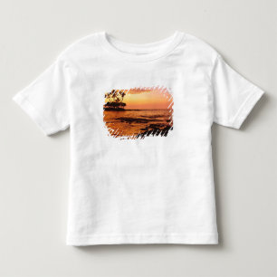 Camiseta De Bebé Isla Grande, Hawái. Atardecer, Big Island Hawái. 2