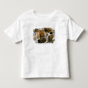 Camiseta De Bebé Isla Grande, Hawái. Corriente de agua en cascada,