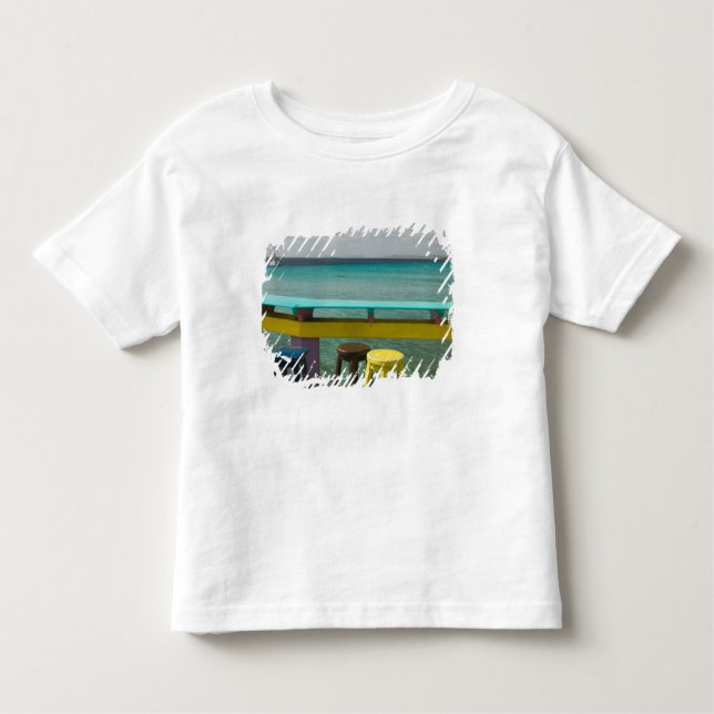 Camiseta De Bebé Islas ABC, BONAIRE, Kralendijk:Vista oceánica (Anverso)