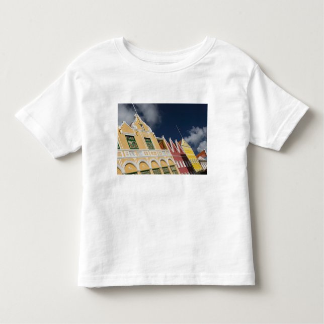 Camiseta De Bebé Islas ABC, CURACAO, Willemstad: Punda (Anverso)