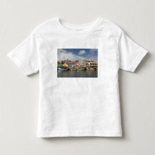 Camiseta De Bebé Islas ABC, CURACAO, Willemstad: Punda,