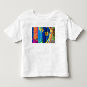 Camiseta De Bebé Islas Cook, Rarotonga. Tela batik Punanga Nui
