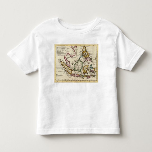 Camiseta De Bebé Islas de Prinicipal de los indies del este (Anverso)