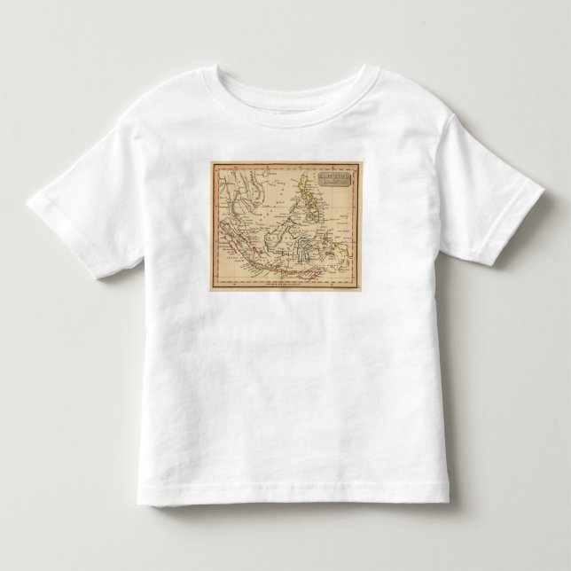 Camiseta De Bebé Islas del este de la India (Anverso)