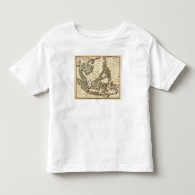 Camiseta De Bebé Islas del este de la India (Anverso)