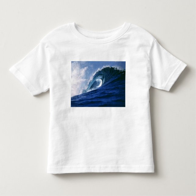 Camiseta De Bebé Islas Fiji, Tavarua, Cloudbreak. Una ola (Anverso)