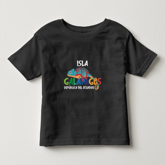 Camiseta De Bebé Islas Galápagos Ecuador Animales exóticos (Anverso)