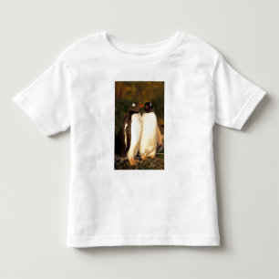 Camiseta De Bebé Islas Malvinas. Pingüinos de Gentoo. (Pyroscelis