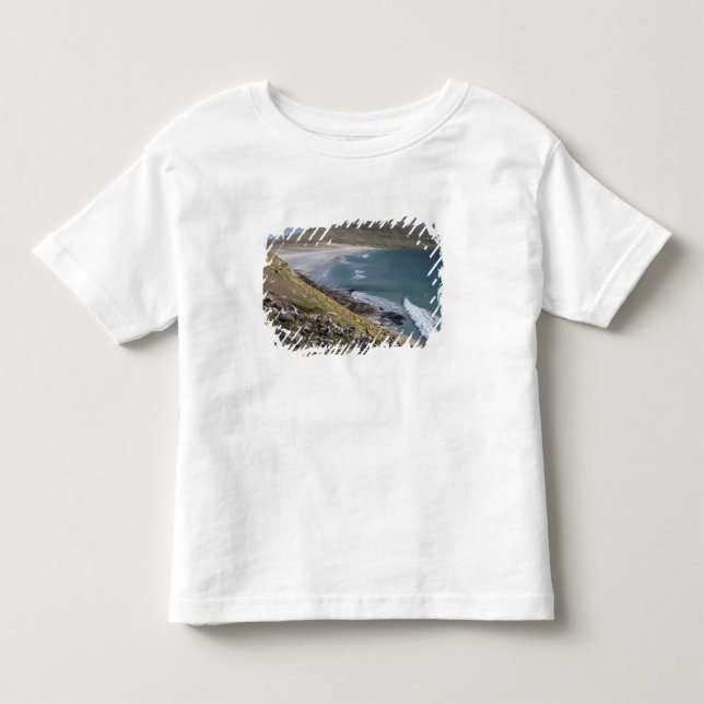 Camiseta De Bebé Islas Malvinas, West Falkland, Saunders (Anverso)