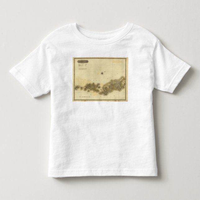 Camiseta De Bebé Islas occidentales del sur (Anverso)