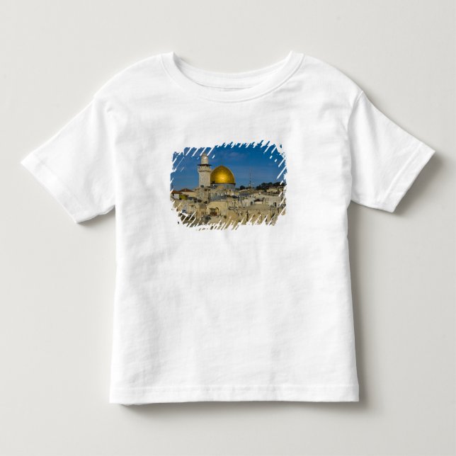 Camiseta De Bebé Israel, Jerusalén, Cúpula de la Roca (Anverso)