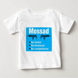 Camiseta De Bebé Israelí Mossad, el mejor y agencia de inteligencia