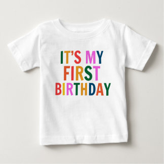 Camiseta De Bebé  It’s My 1st Birthday