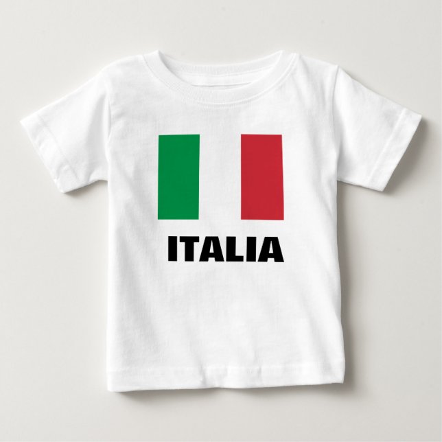 CAMISETA DE BEBÉ ITALIA (Anverso)