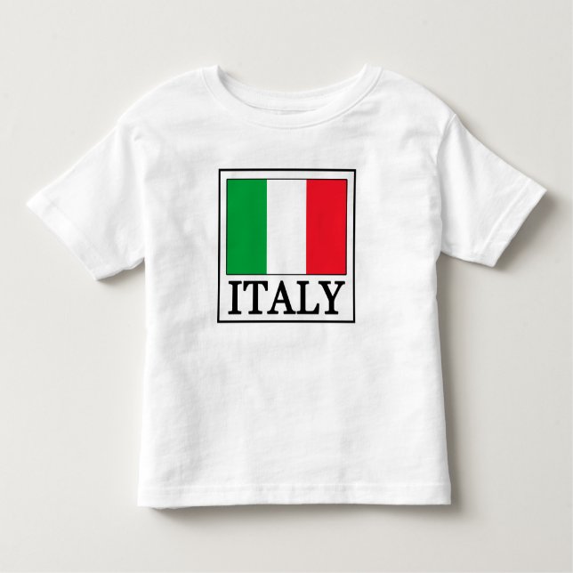 Camiseta De Bebé Italia (Anverso)