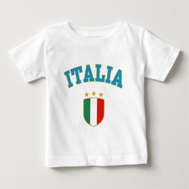 Camiseta De Bebé Italia (Anverso)