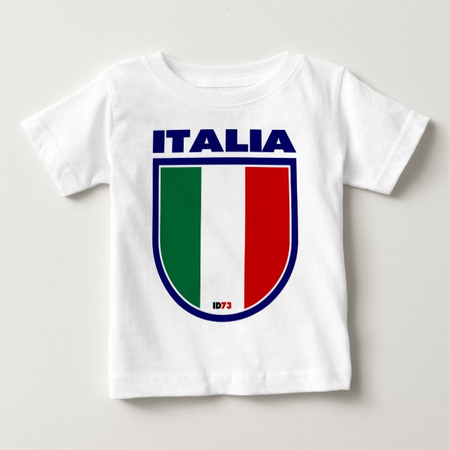Camiseta De Bebé Italia (Anverso)