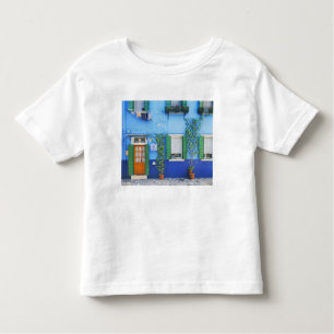 Camiseta De Bebé Italia, Burano. Una casa colorida en Burano cerca