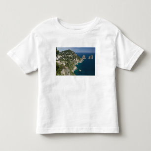 Camiseta De Bebé ITALIA, Campania, (Bahía de Nápoles), CAPRI: