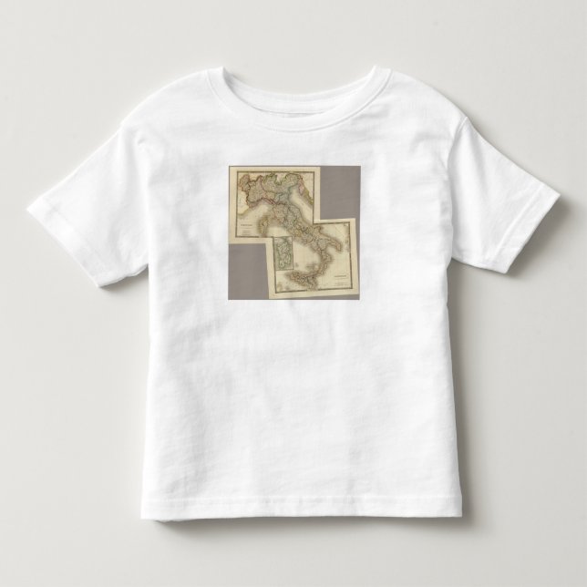 Camiseta De Bebé Italia compuesta (Anverso)
