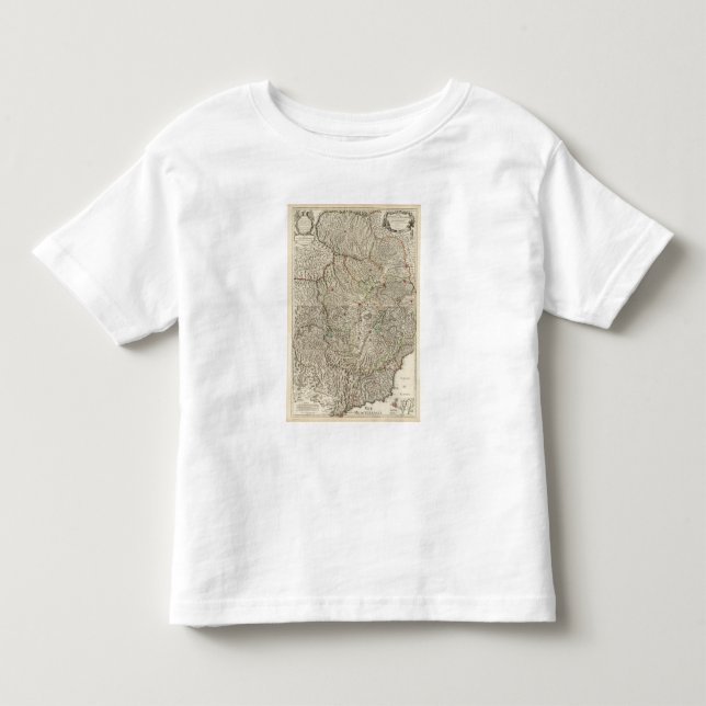 Camiseta De Bebé Italia, Francia (Anverso)